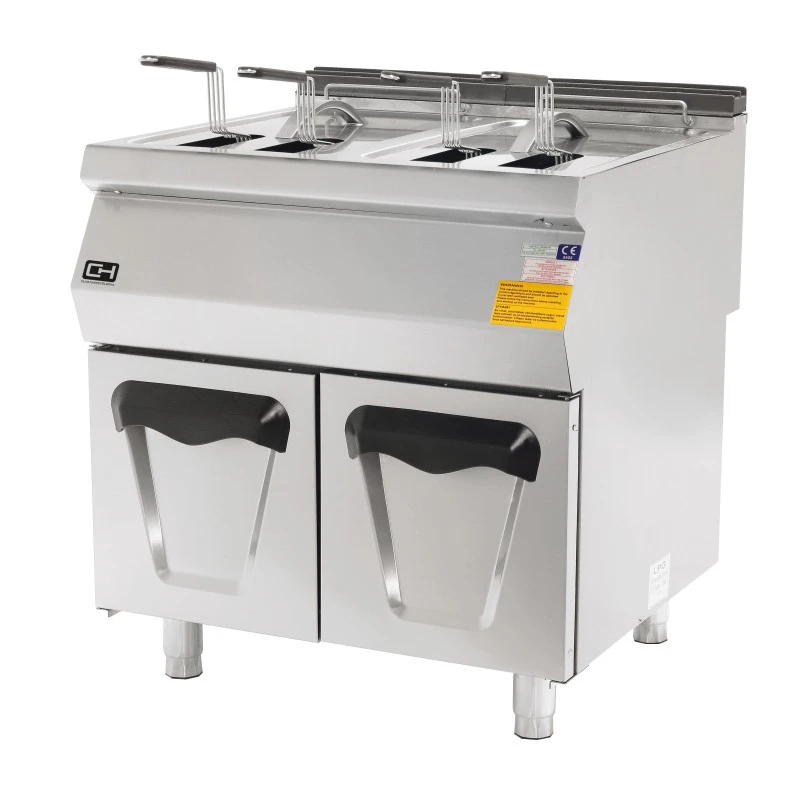 mobiliario-contract-freidora a gas 24 24 litros 2 x 174 kw 800x900x850h mm linea 900 estambul